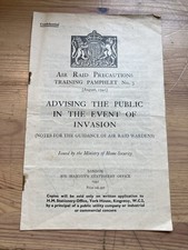 Wwii 1941 arp for sale  IPSWICH