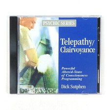 TELEPATHY & CLAIRVOYANCE CD Self Hypnosis Dick Sutphen Develop Psychic Power comprar usado TELEPATHY & CLAIRVOYANCE CD Self Hypnosis Dick Sutphen Develop Psychic Power comprar usado  Enviando para Brazil