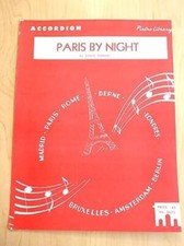 Paris night accordion for sale  Auburn
