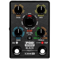 Amplificador de guitarra portátil Line 6 POD Express preto e processador de efeitos múltiplos comprar usado  Enviando para Brazil