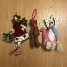 Handmade fabric christmas for sale  SEAFORD