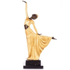 Bronze skulptur goldene gebraucht kaufen  Mönchengladbach