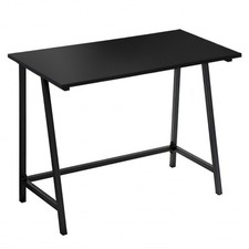 Używany, Biurko małe proste czarne loft 100x50x75 VB4A Begryf na sprzedaż  PL