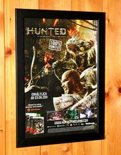 Hunted The Demon's Forge raro pequeno pôster/página de anúncio emoldurada PS3 Xbox 360 Live. comprar usado  Enviando para Brazil