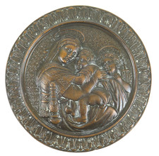 Sculura bronzo bassorilievo usato  Torino