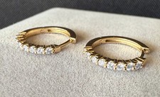 Feine brillant creolen gebraucht kaufen  Remshalden