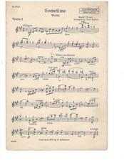Orchestration sometime waltz for sale  Lewisburg