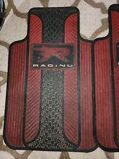 Par de tapetes dianteiros Auto Red R Racing Series 1 ajuste universal carro caminhão SUV comprar usado  Enviando para Brazil