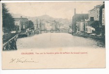 Cpa charleroi view d'occasion  Expédié en Belgium