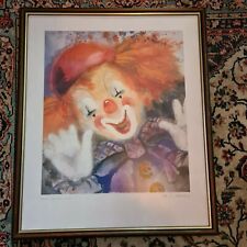 Gemälde clown art gebraucht kaufen  Uelzen