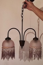Lustre suspension vintage d'occasion  Tilly-sur-Seulles