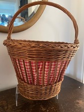 Tall wicker basket for sale  BANBURY