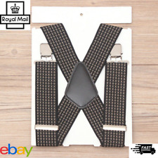 Mens braces jacquard for sale  MANCHESTER
