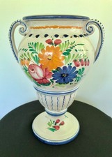 Italian majolica vase for sale  Mahopac