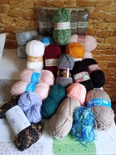 Lot pelotes laine d'occasion  Luneray