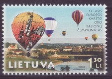 Litauen 2003 heißluftballon gebraucht kaufen  Zepernick