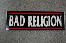 Usado, Adesivo de vinil Bad Religion 6" X 2" punk rock (135) comprar usado  Enviando para Brazil