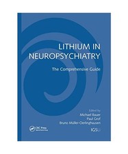 Lithium neuropsychiatry the gebraucht kaufen  Trebbin