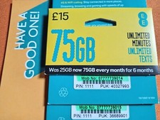 Pay mobile sim for sale  SOLIHULL