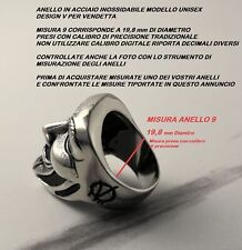 Anello acciaio techio usato  Roma
