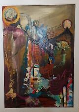 Tableau peinture acrylique d'occasion  Meyzieu