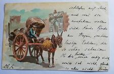 Cartolina illustrata costumi usato  Benevento