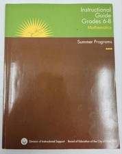 Board of Education of NYC Mathematics Grades 6-8 Summer 2000 Instructional Guide comprar usado  Enviando para Brazil