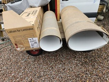 White formica sheet for sale  SITTINGBOURNE