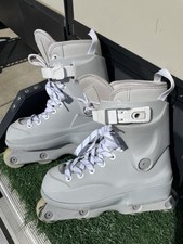 Usado, Mesmer Ts2 Team Skate 6/7 cinza rolo em linha fluido Kizer agressivo V Abec9 comprar usado  Enviando para Brazil