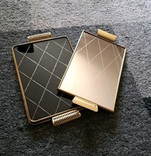 Retro spiegeltablett glastable gebraucht kaufen  Straubing