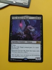 Vilis, corretora de sangue. raro. Conjunto básico 2020. M20.  Magic the Gathering Card. comprar usado  Enviando para Brazil