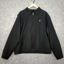 Jaqueta Polo Ralph Lauren Masculina GG Preta Zíper Completo Harrington Básica Dinheiro Antigo Leve comprar usado  Enviando para Brazil