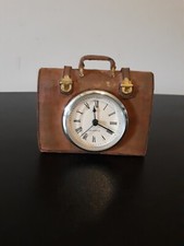 Elegante reloj de escritorio maleta de colección segunda mano  Embacar hacia Mexico