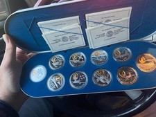 Kanada silbermünzen set gebraucht kaufen  Würzburg