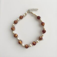 Carnelian pearl necklace for sale  Indianapolis