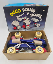 Usado, Patins de discoteca vintage com chave 1970 grande adulto tamanho 5-9 comprar usado  Enviando para Brazil