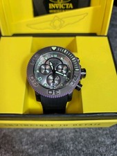 Usado, Invicta 10717 Sea Hunter Pro Diver relógio cronógrafo prata mostrador cinza 58mm masculino comprar usado  Enviando para Brazil
