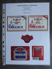 Bieretiketten luxemburg diekir gebraucht kaufen  Coesfeld