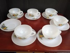 Tasses arcopal fruits d'occasion  Carvin