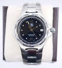 Tag Heuer Kirium Professional 200m relógio de quartzo aço mostrador azul WL-1116-0 comprar usado  Enviando para Brazil