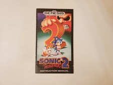 Sonic The Hedgehog 2 (Sega Genesis) Apenas Manual comprar usado  Enviando para Brazil
