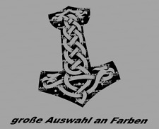 Thor hammer aufkleber gebraucht kaufen  Stein