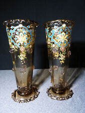 Paire vase cornet d'occasion  Vaugneray