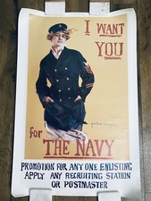 Vintage navy recruiting for sale  New Bern