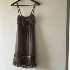 Robe marron soie d'occasion  Marseille XI
