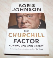 THE CHURCHILL FACTOR - BORIS JOHNSON - 1ST EDITION 2014 SIGNED HB, usado comprar usado  Enviando para Brazil