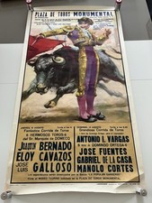 Affiche ancienne tauromachie d'occasion  Saint-Amand-Montrond