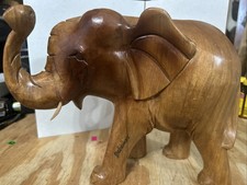 Hand carved wooden for sale  Clinton