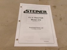 LISTA DE PEÇAS ILUSTRADAS STEINER TRATOR 4X4 MODELO 410 comprar usado  Enviando para Brazil