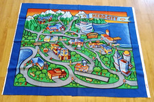 Matchbox Hero City Tecido Hero City 2005 #3350 Painel de Algodão Matchbox pista de carro, usado comprar usado  Enviando para Brazil